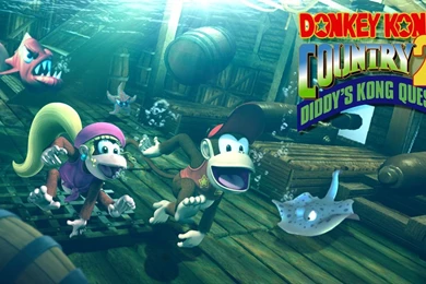 Donkey Kong Country 2   Lockjaw Stock And Barrel By Hyde209 On ...