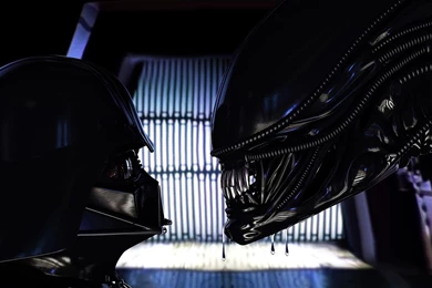 1920x1080 Alien Vs Darth Vader Wallpapers