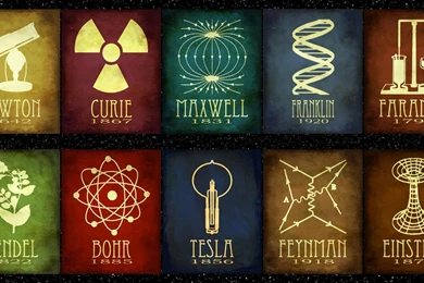 Famous Scientists Wallpapers