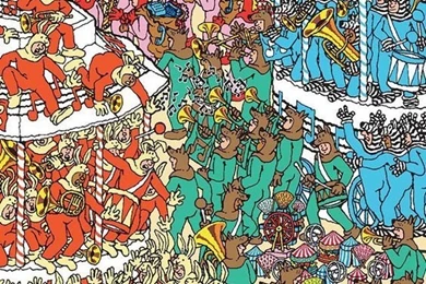 Where's Waldo Collage On Pinterest