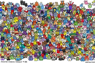 Burn The Internet: Hoenn ImPokédex Wallpapers