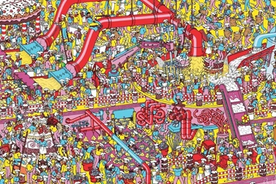 Where's Waldo——The Game Like”Hide And Seek”