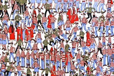 Un Petit Atelier: Waar Is Waldo?!