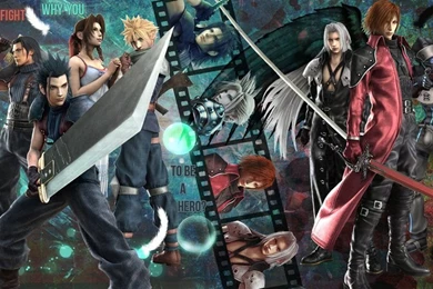 Wallpapers Crisis Core [Angels And Devils] By LullabyRose On DeviantArt