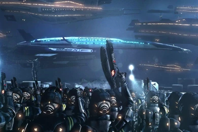 MASS EFFECT 4 Andromeda Sci fi Shooter Action Futuristic Warrior ...