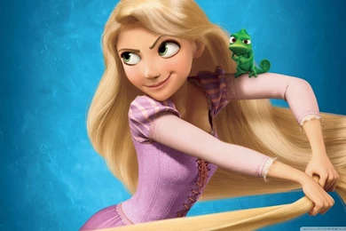 2010 Tangled Rapunzel HD Desktop Wallpapers : Widescreen : High ...