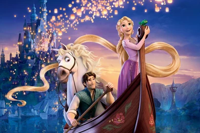 Tangled, Rapunzel, Flynn, Maximus, Rapunzel, Flynn, Maximus ...