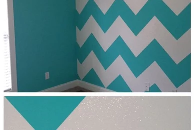 Paint Chevron Stripes On Pinterest