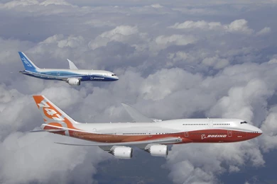 Rad Photo: The Boeing 787 Dreamliner And Boeing 747 8 ...