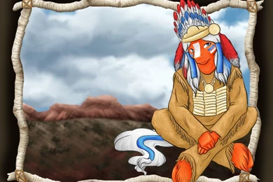 Wigwam Anthro Wallpapers By ClemiKinkajou On DeviantArt