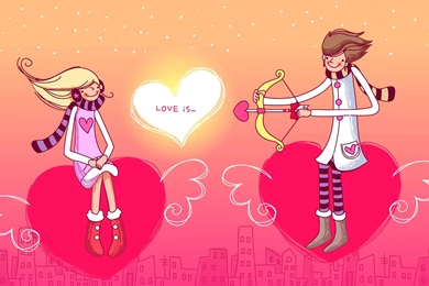 Love Is Valentine Wallpapers Desktop Computer 2