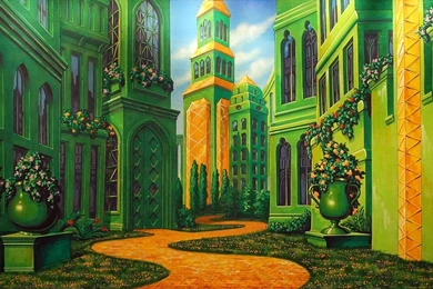 Wizard Of Oz Theatrical Backdrop Rentals By Kenmark Scenic Backdrops