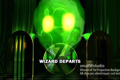 Wizard Of OZ Stage Projection Backgrounds   YouTube