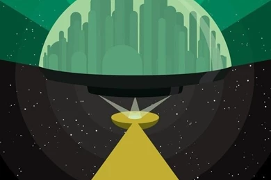 Silhouettes Paths Wizard Of Oz Artwork Cities Wallpapers ...