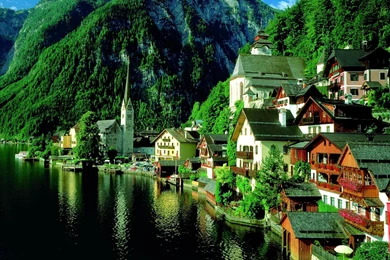 Beautiful Village Scenery Backgrounds Wallpapers   Zibrato