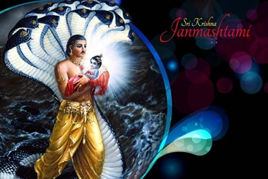 1280x800 Lord Krishna