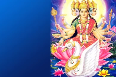 Goddess Gayatri Devi Wallpapers