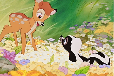 Bambi Flower   Wallpaper.