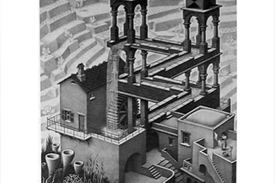 Ideas Home For You: Escher Wallpapers