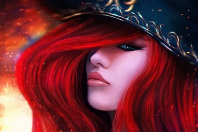 Bright Red Hair HD Desktop Wallpapers : High Definition ...