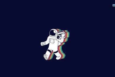 Party Astronaut Wallpapers   Music Wallpapers