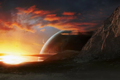 Fantasy Sunset Wallpapers