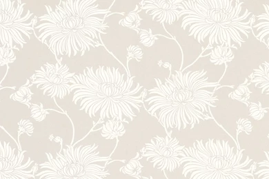 Kimono Dove Grey Floral Wallpapers At Laura Ashley