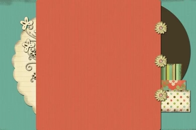 Scrapbook Blogger Template