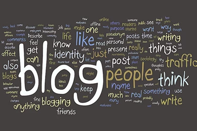 BLOG Blogger Computer Internet Typography Text Media Blogging ...