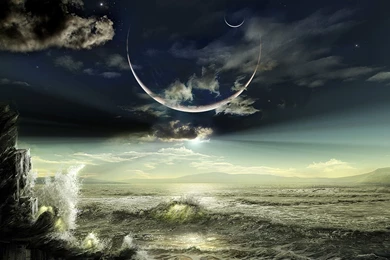 Desktop Wallpapers · Gallery · 3D Art · Eclipse