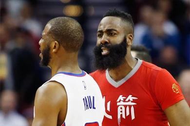 Chris Paul And 2016 James Harden 4K Wallpapers