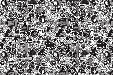 Black And White Design Wallpapers   Vector Wallpapers