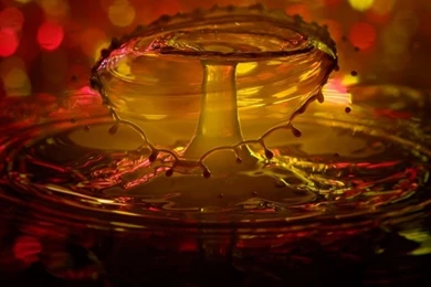 Water Splash Dark HD Desktop Wallpapers : Fullscreen : Mobile ...