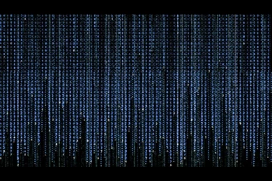 Wallpapers Matrix Geek Blue Binary Code Nature Com, Desktop ...