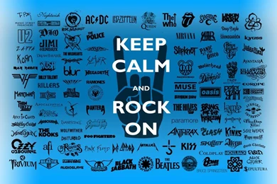 Keep Calm, Rock On Wallpapers By Tazerguy On DeviantArt