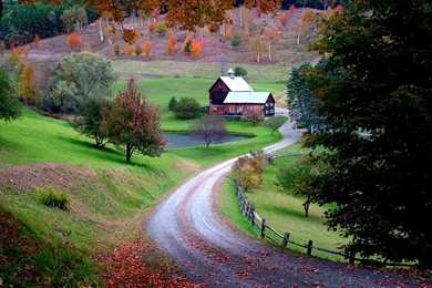 Desktop Wallpapers » Natural Backgrounds » Sleepy Hollow Farm ...