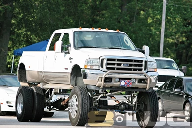 Lifted Ford Trucks Photograph