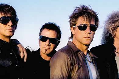 Download Wallpapers 2560x1024 Bon Jovi, Glasses, Sunset, City, Sky ...