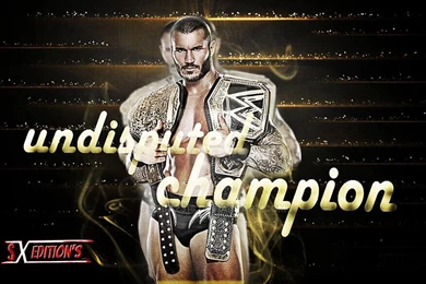 DeviantArt: More Like WWE Randy Orton Undisputed Champion ...