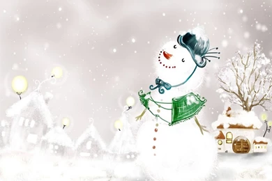 Christmas Wallpapers Snowman 2015   Grasscloth Wallpapers