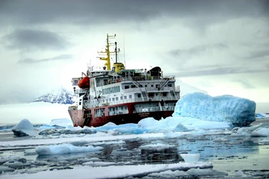 Arctic Ship HD Desktop Wallpapers : Widescreen : High Definition ...
