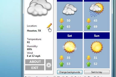 Change Desktop Backgrounds Wallpapers According To Weather Conditions