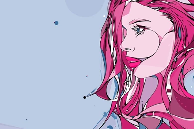 Wallpapers Vector Graphics Cars Girls Image