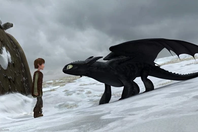 Gift Of The Night Fury Screencap   Toothless By DashieSparkle On ...