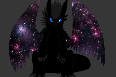 Mega's Night Fury Form By BlackDragon Studios On DeviantArt