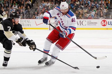 Penguins Vs. Rangers   03/16/2013   New York Rangers   Photos