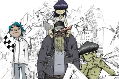 Gorillaz Music Awesome Musical Virtual Band Damon Albarn And Jamie ...