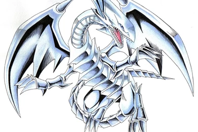 Blue Eyes White Dragon Wallpapers And Background 2