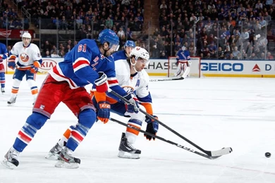 Rangers Vs. Islanders   02/07/2013   New York Rangers   Photos