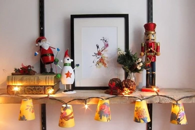 Homemade Christmas Decorations   Make Your Own Fairy Lights ...